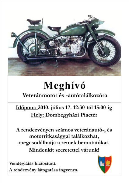 Meghivo veteranmotor es -autotalakozora